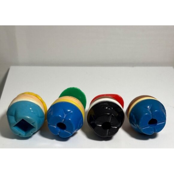 Fisher Price Little Tikes Toddler Tots Figures Fireman Truck Driver Girl Boy Vtg - Picture 15 of 15